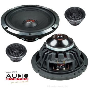 Audio System HX 165 Dust Aktiv EVO 3 high-end 16,5cm 2-Wege Lautsprecher 165mm HX-165